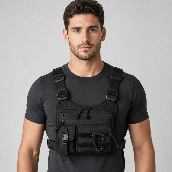 Men's Sling Bag Camouflage Running Sports Chest Bag