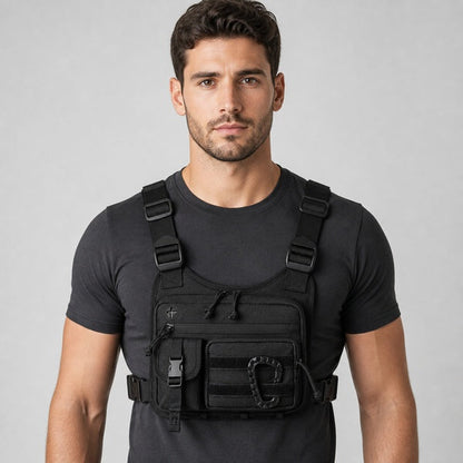 Men's Sling Bag Camouflage Running Sports Chest Bag