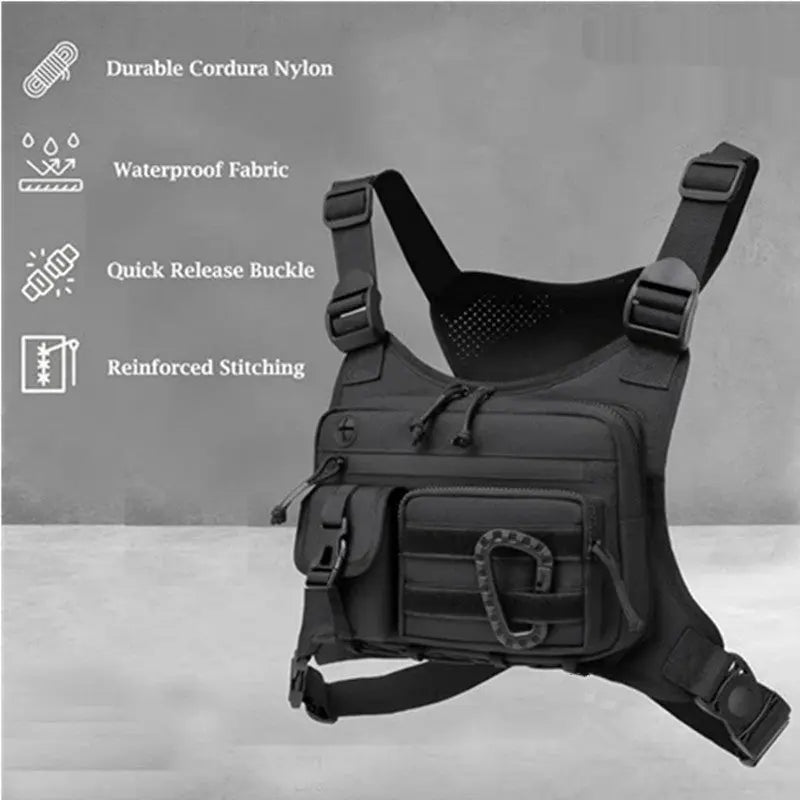 Men's Sling Bag Camouflage Running Sports Chest Bag