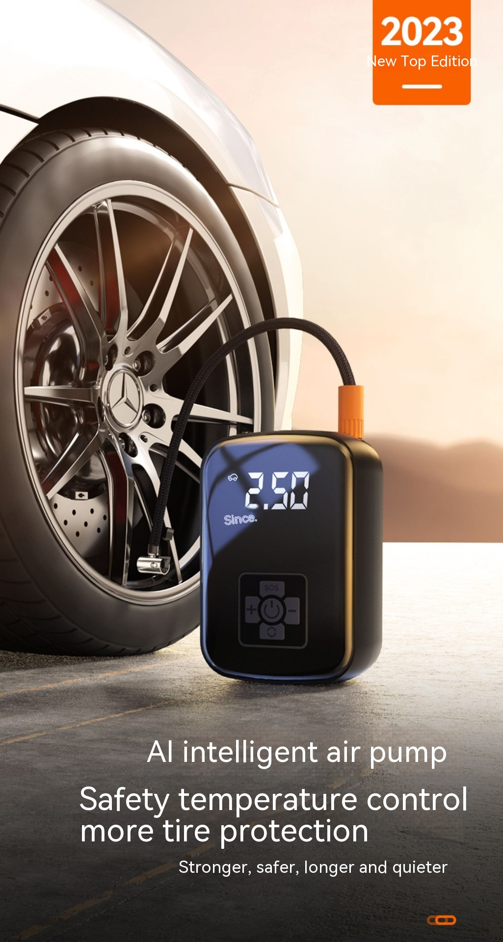 Auto Wireless Inflatable Pump
